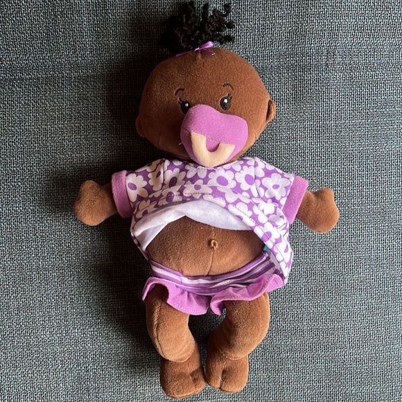 🍼 Wee Baby Stella Brown 12” Soft Baby Doll with magnetic pacifier with Box 🍼 - Picture 15 of 16